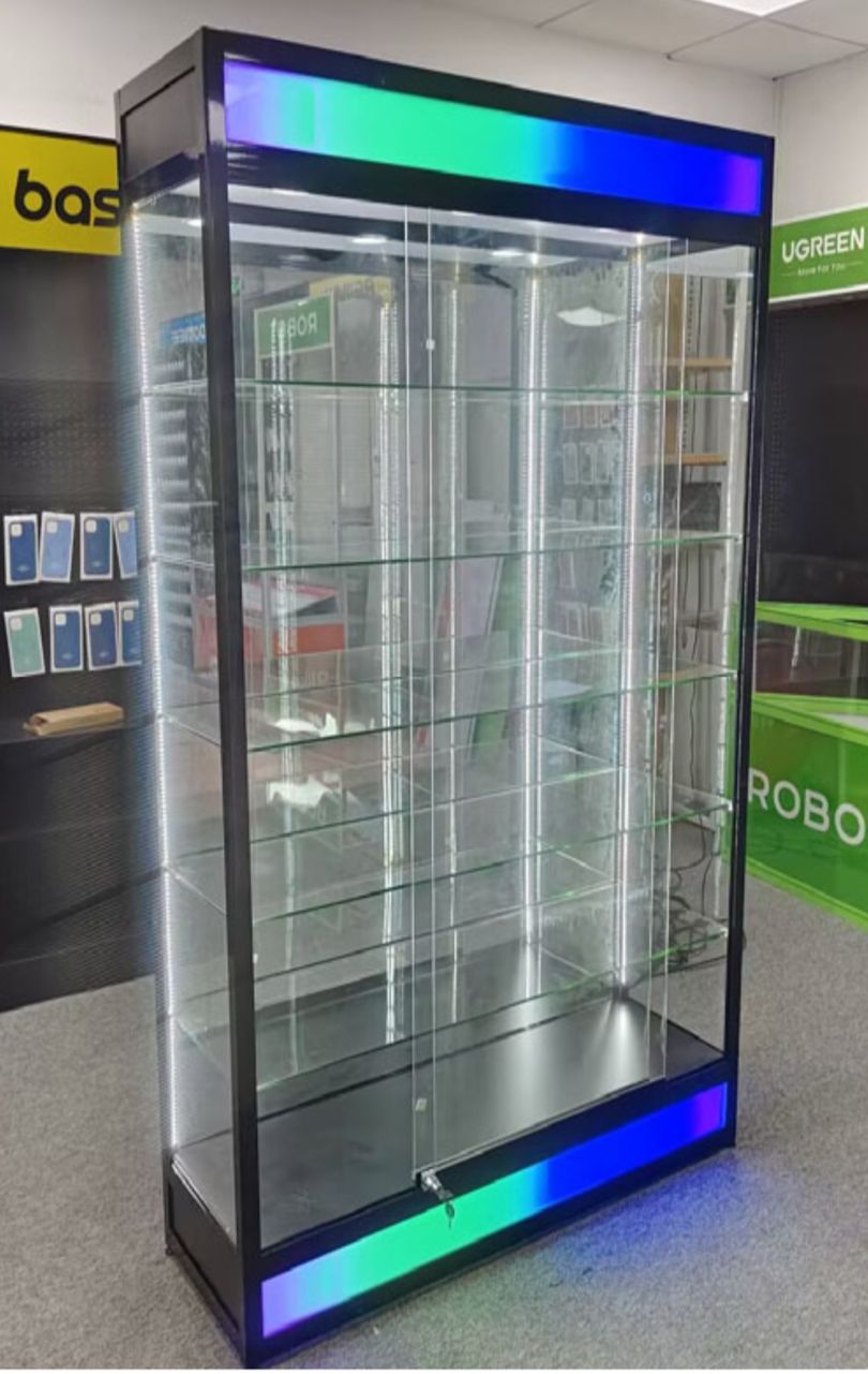 7ft Standing Showcase with RGB LED